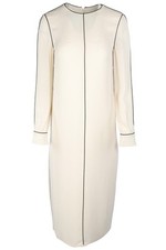 VALENTINO IVORY SILK MIDI