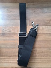 Marc Jacobs Shoulder Bag Cross Body Bag Strap Canvas Black Silver