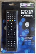 NEW: Daewoo Universal TV/DVD/VCR/SKY/HIFI/AUX Remote Control AVS1303