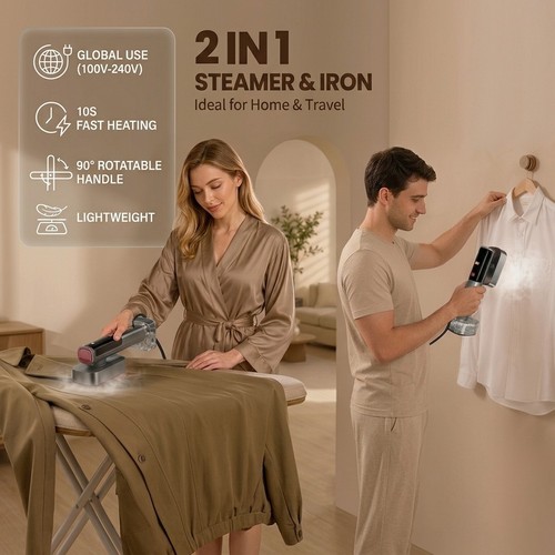 Professional micro steam - steam, iron