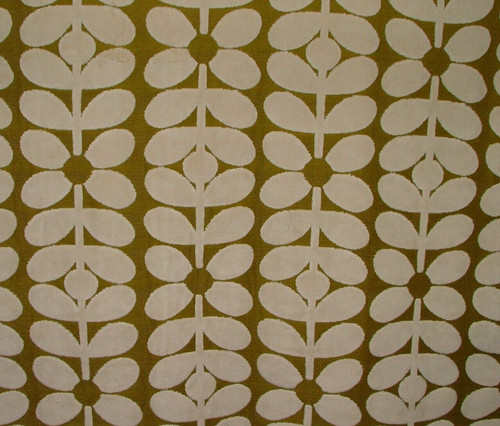 Orla kiely velvet fabric - orla,