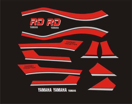 Yamaha rd125 mk1 ypvs decal - rd125,