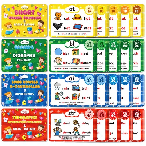 Phonics flash cards sight - cards,,