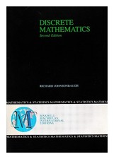 JOHNSONBAUGH, RICHARD Discrete mathematics 1990 Paperback