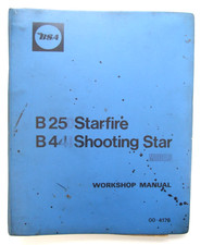 Vintage BSA B25 & B44 Starfire & Shooting Star - Factory Workshop Manual