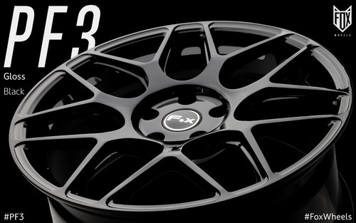 Fox pf3 alloy - 17", wheels