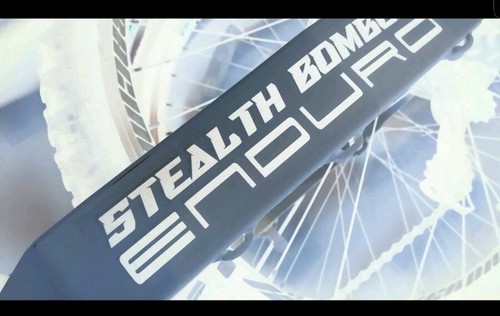 Stealth bomber enduro - stealth, stickers