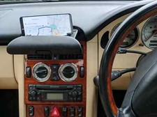Phone cradle for Mercedes SLK R170