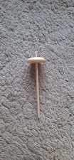 Wooden drop spindle