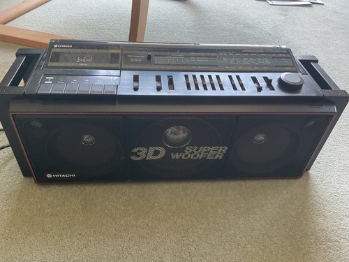Vintage hitachi ghettoblaster - hitachi,