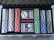 Poker Set In Aluminium Case