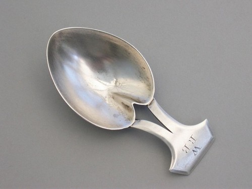 George iii silver caddy spoon - caddy,