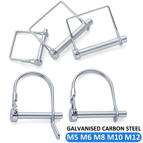 Shaft locking pipe pins - d, clip