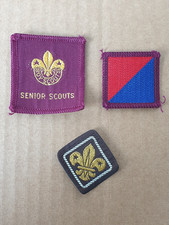 Senior Boy Scout Badges lot