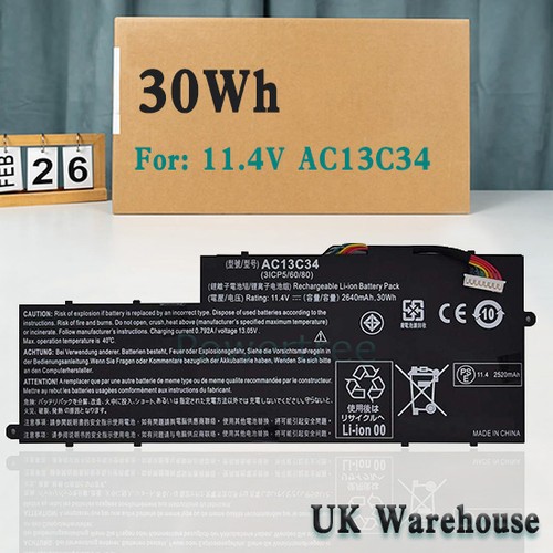 Battery ac13c34 for - ac13c34,