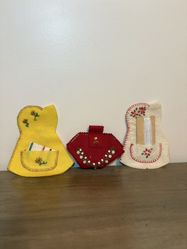 Handmade vintage wool felt - vintage,