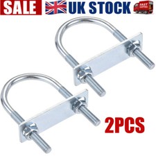 2Sets Round U-Bolt 1.97"(50mm)