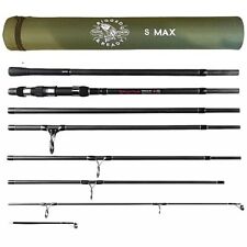 S Max. Big Fish Powerful Predator Surf Travel Fishing Rod + 2 tips 3.6+3.2m  11’