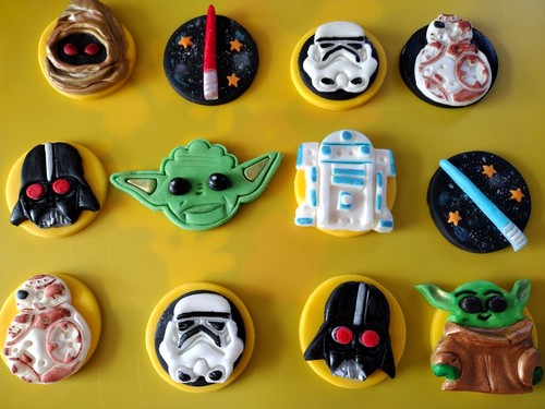 Edible fondant star wars - 12,
