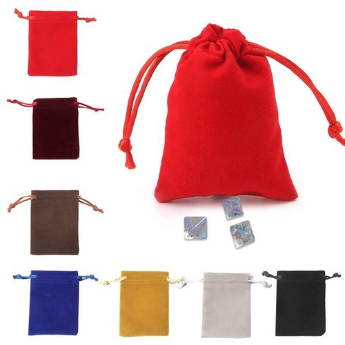 Velvet dice bag tarots - bag,