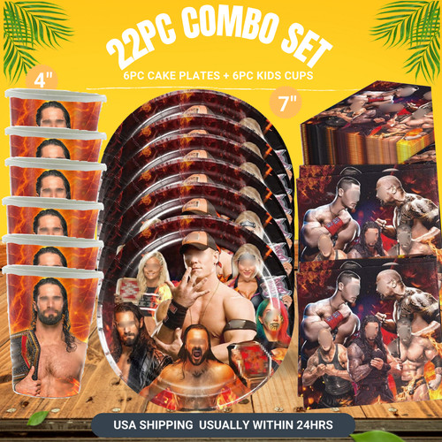 Wrestling party supplies - party,