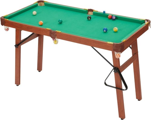 4ft folding pool table compact - 4ft,