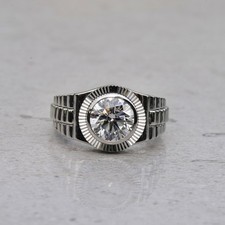 Platinum Rolex-Style Men’s