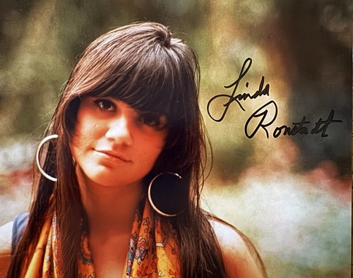 Linda ronstadt signed 10 - linda,