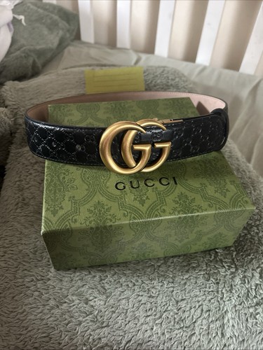 Gucci black crocodile - -,