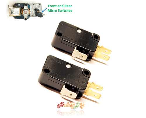 Downdraft gear motor switch - gear,