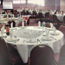 Wooden Banquet Table with