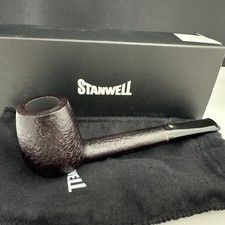 Stanwell De Luxe Canadian 113 Black Briar Tobacco Pipe - New