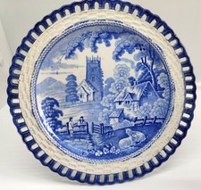 Antique Staffordshire Blue &