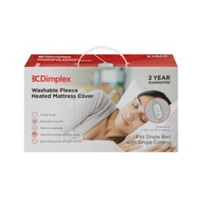 Dimplex DUB1001 Washable Electric Heated Under Blanket Single Bed Single Control