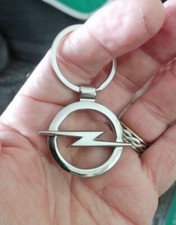 Opel, Split Ring on Stainless Steel Fob. 