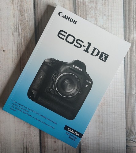 Canon eos 1dx instruction - canon,