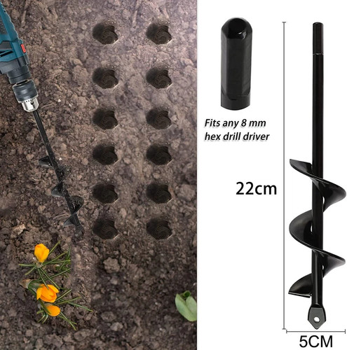 Auger spiral drill - spiral,