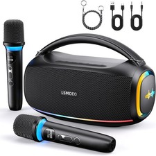 LSMOEO Karaoke Machine with
