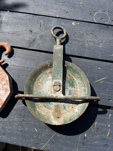Scaffold gin wheel - , pulley