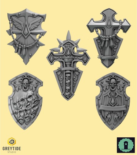 Crimson lords shields - lords, 5