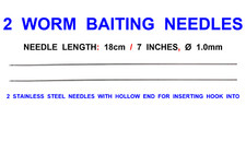 2 X SEA FISHING BAIT NEEDLES