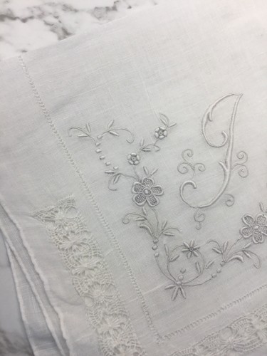 Vintage embroidered irish - embroidered,