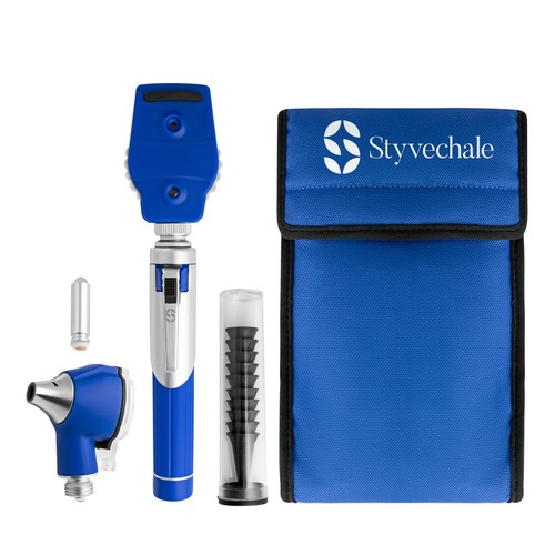 Fiber optic mini otoscope ear - optic,