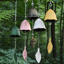 Cast Iron Wind Chime Metal Hanging Wind Bell Balcony Outdoor Garden Decorations