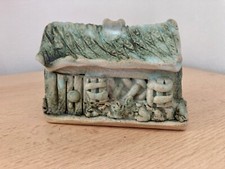 Malahide Pottery Studio Vintage Glazed Irish Cottage ~ Studio Ceramic Eric Cramp