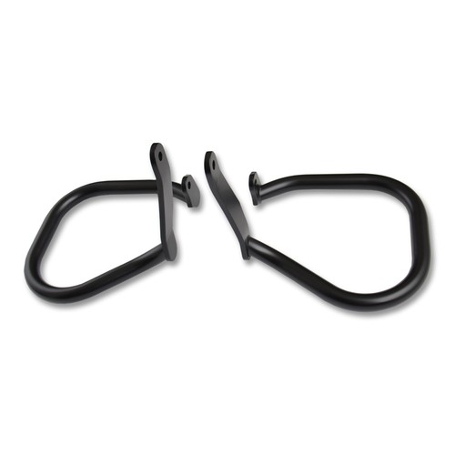Black rear crash bars - crash,