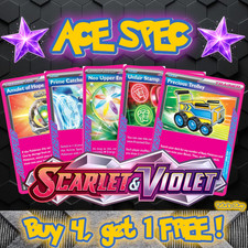 ACE SPEC Cards - Scarlet &