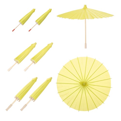 Pcs paper umbrellas - 6,