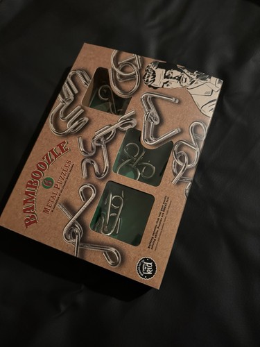 Bamboozle metal puzzle set - puzzle,