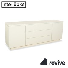 Interlübke Cube Wood Sideboard White Cream
